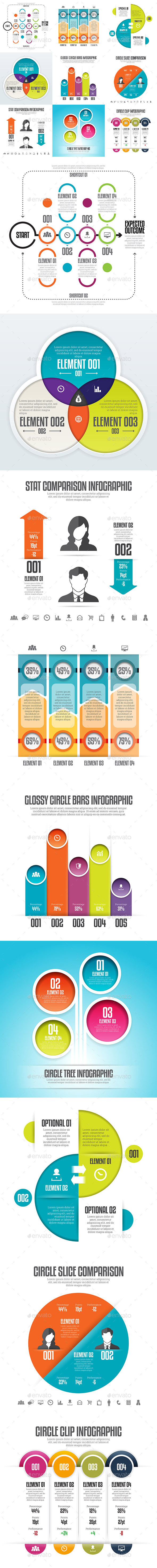 Infographic Set 23 - Infographics
