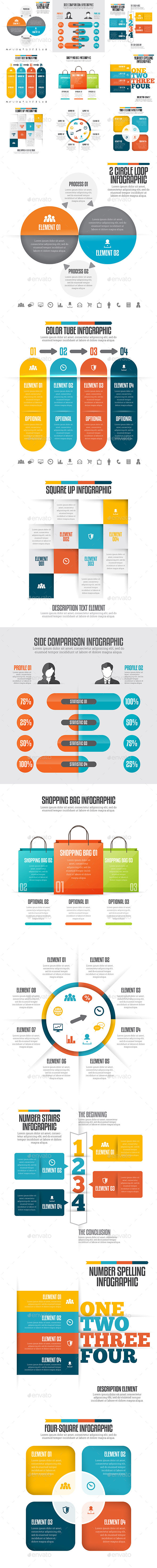 Infographic Set 25 - Infographics