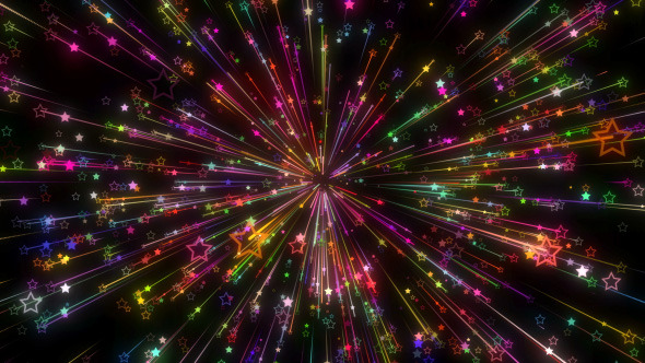 Disco Stars Rays, Motion Graphics | VideoHive