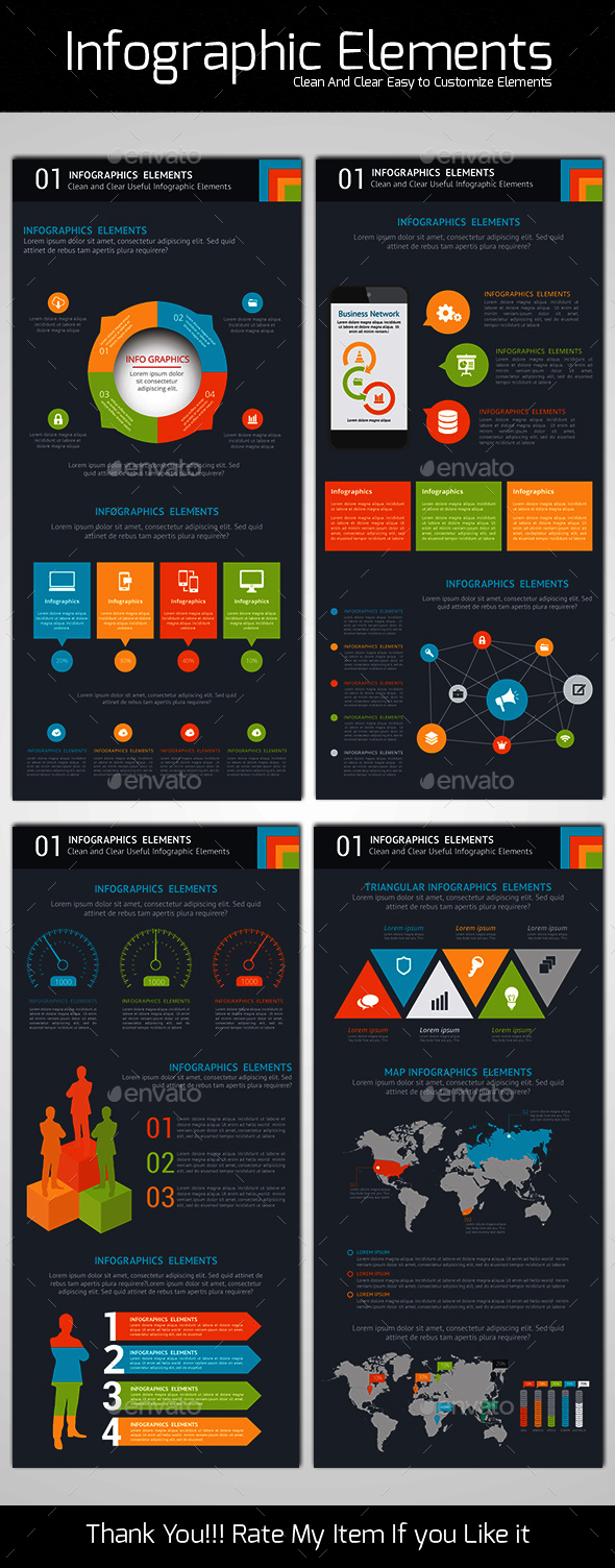 Infographic Element Design - Infographics