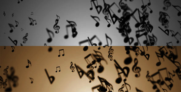 Music Notes Background Pack