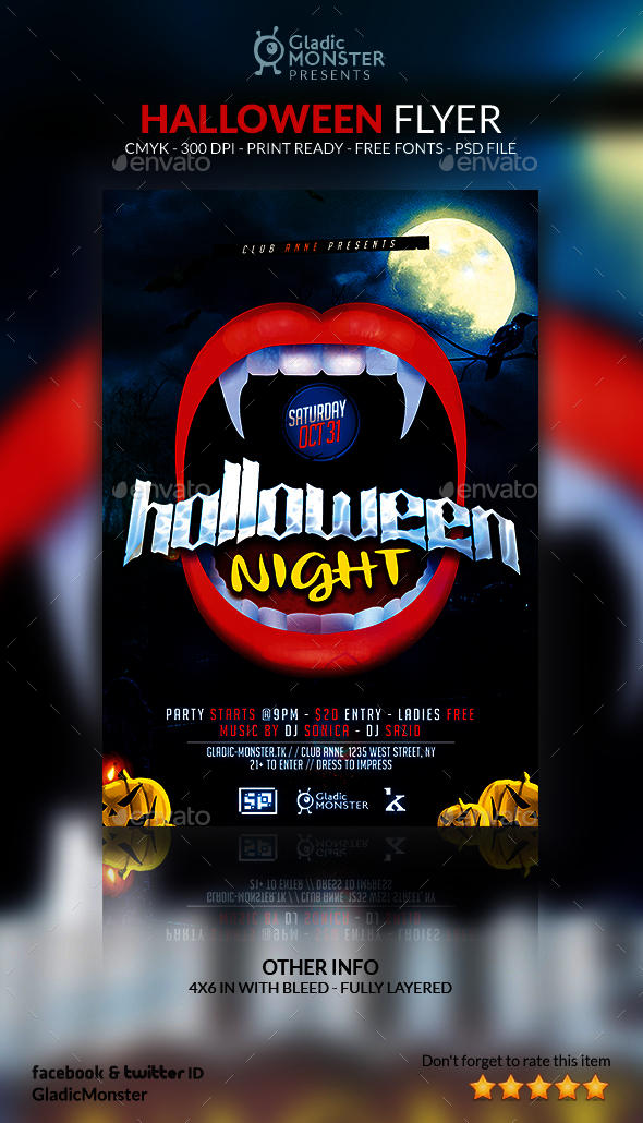 Halloween Party Flyer - Events Flyers