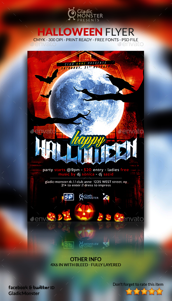 Halloween Party Flyer - Events Flyers