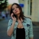 Girl Talking On a Cell Phone - VideoHive Item for Sale