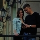 Man And Woman On The Phone Leaf Photo - VideoHive Item for Sale