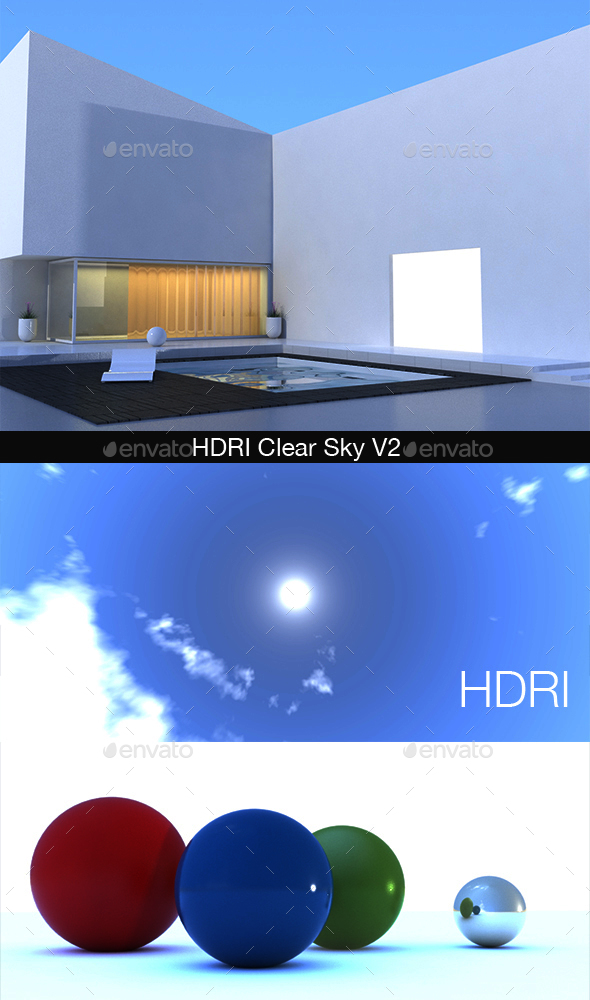 HDRI Clear Sky V2