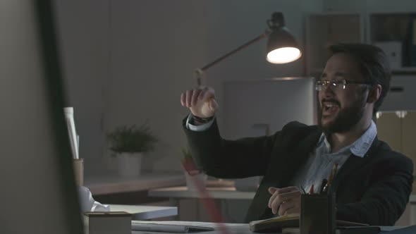 Clerk Getting into a Rage alt