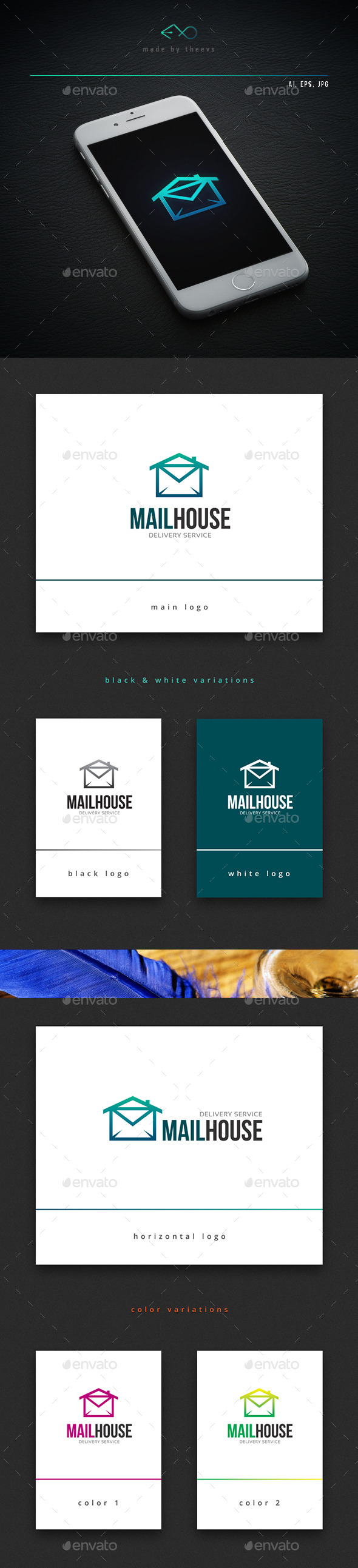Mailhouse - Objects Logo Templates