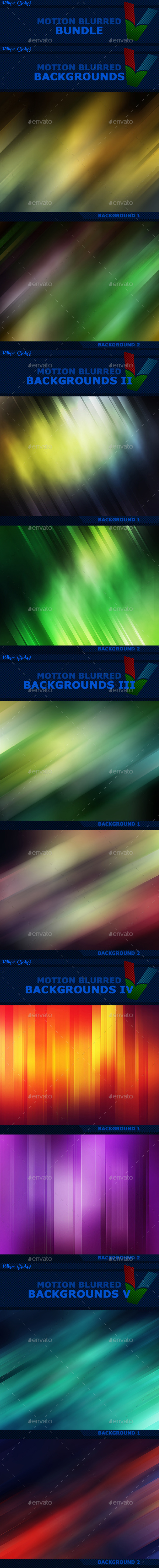 25 Motion Blurred Backgrounds BUNDLE 25 Motion Blurred Backgrounds BUNDLE