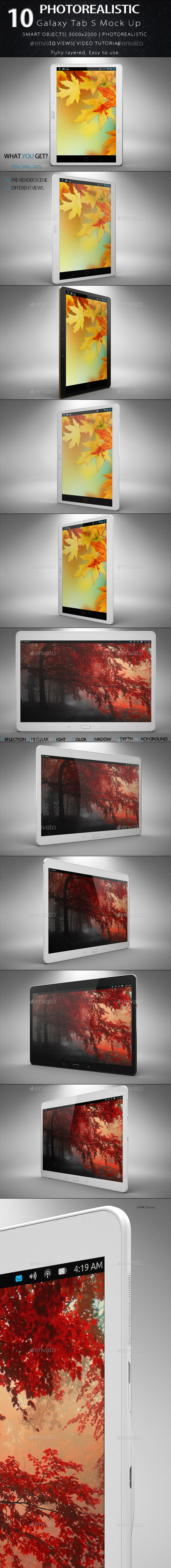Galaxy S Tab Mock Up Galaxy S Tab Mock Up