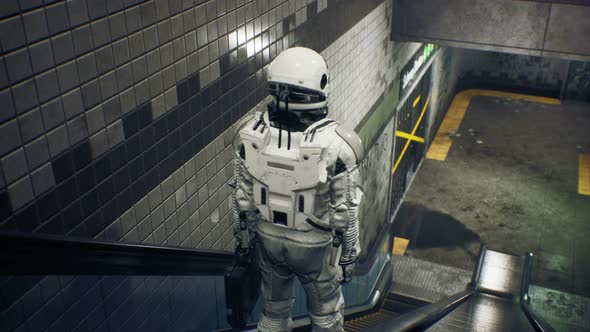 Astronaut In The Metro