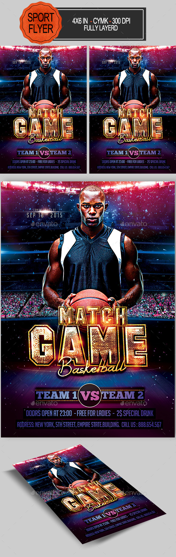 Basketball Flyer - Sports Events