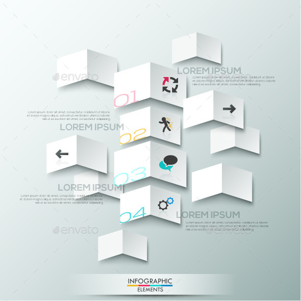 Modern Infographics Paper Template - Infographics