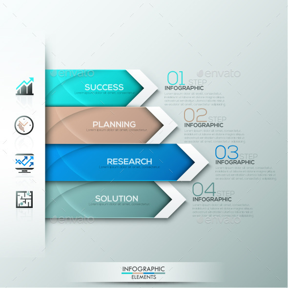 Modern Infographics Paper Template - Infographics