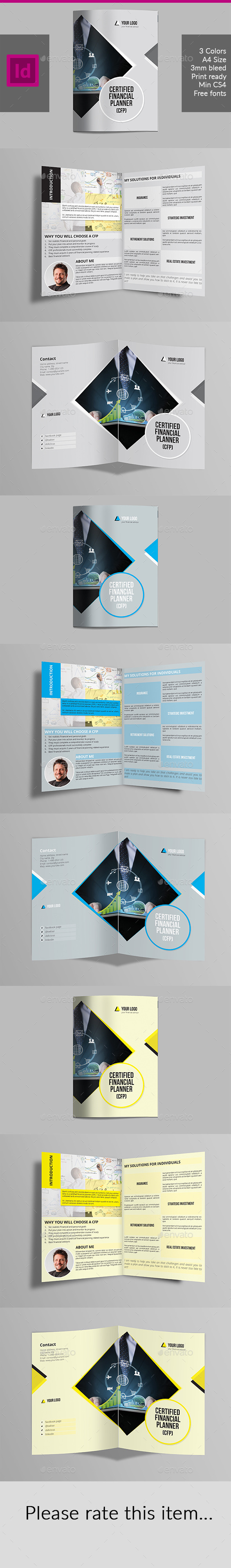 Half Fold Brochure for Financial Advisor Half Fold Brochure for Financial Advisor