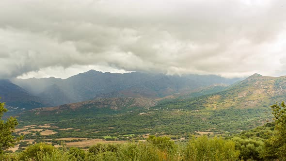 Storm Clouds Running Over The Mountains alt