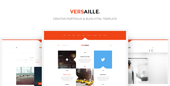 Exceptional Versaille - Personal Blog HTML5 Template
