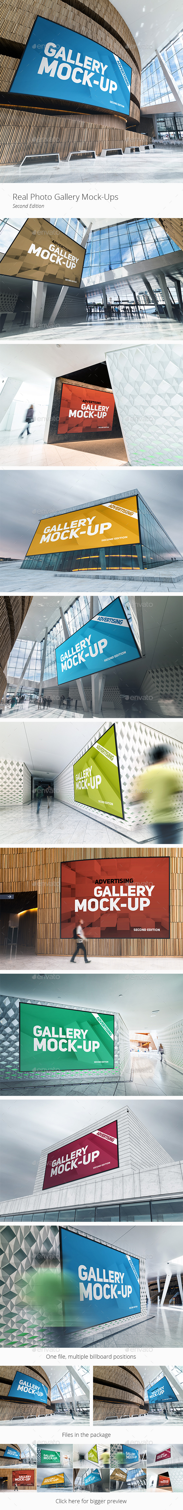 Gallery Poster Mock-Up - Signage Print