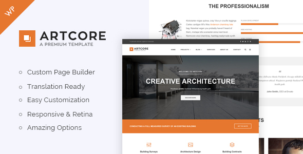 Artcore - Building - ThemeForest 13024563