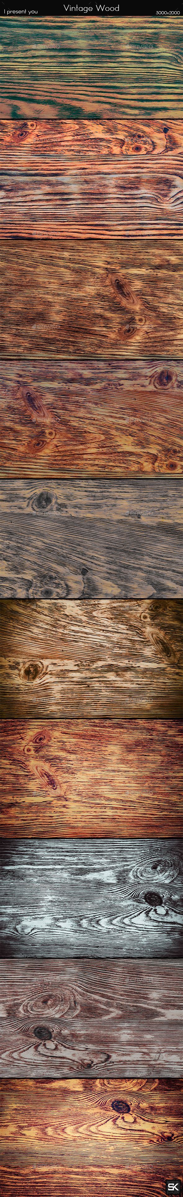 Vintage Wood.11 - Wood Textures