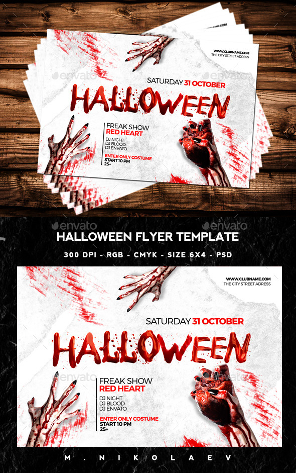 Halloween Flyer - Clubs & Parties Events