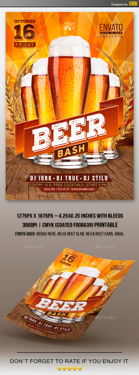Beer Bash Flyer - Miscellaneous Events