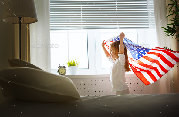 flag of America - Stock Photo - Images
