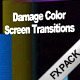 Transitions Damage Color Screen - VideoHive Item for Sale