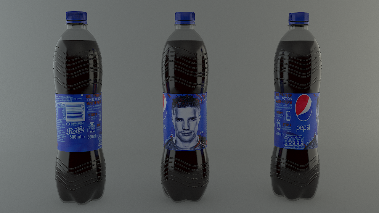 Pepsi bottle by Naratip_8 | 3DOcean