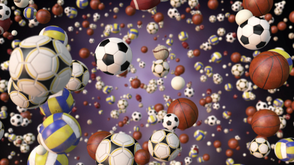 Sport Balls Background By Makd Videohive