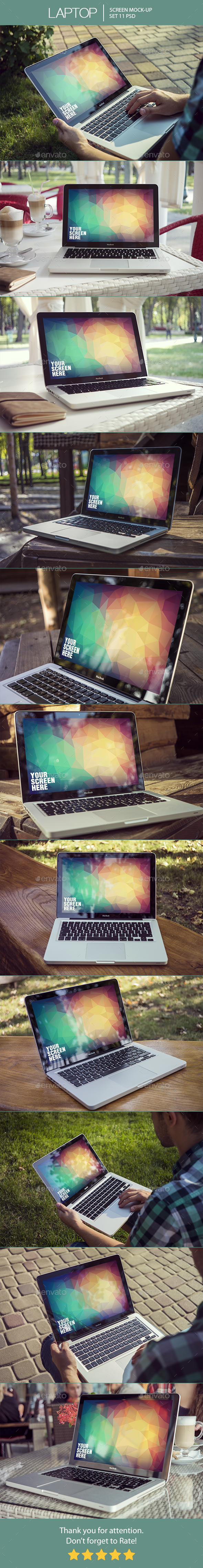 Laptop Screen Mockup - Laptop Displays