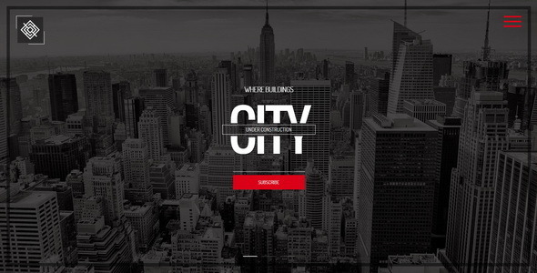 Extraordinary City || Responsive Coming Soon Page