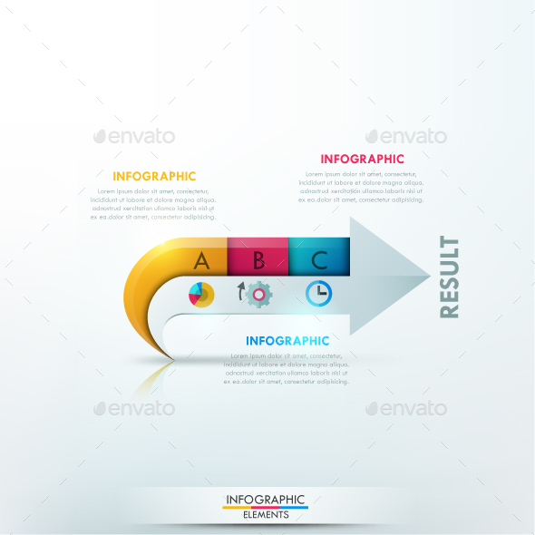 Modern Infographics Arrow Template - Infographics