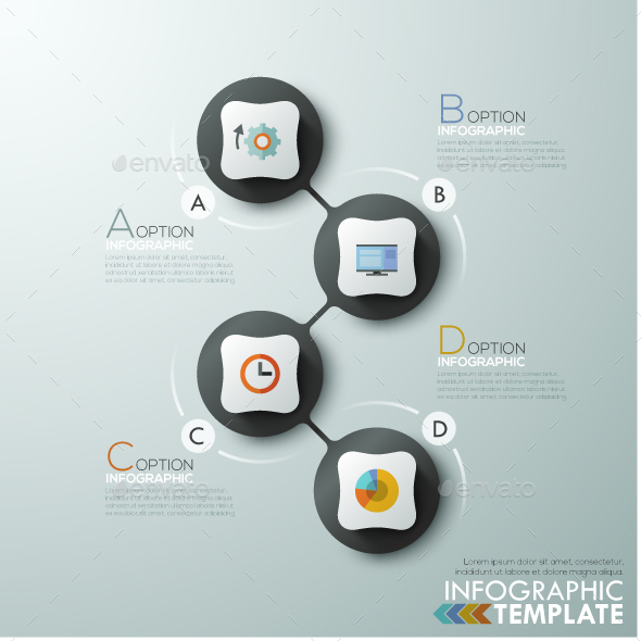 Modern Infographics Paper Template - Infographics