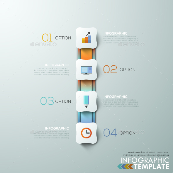 Modern Infographics Paper Template - Infographics