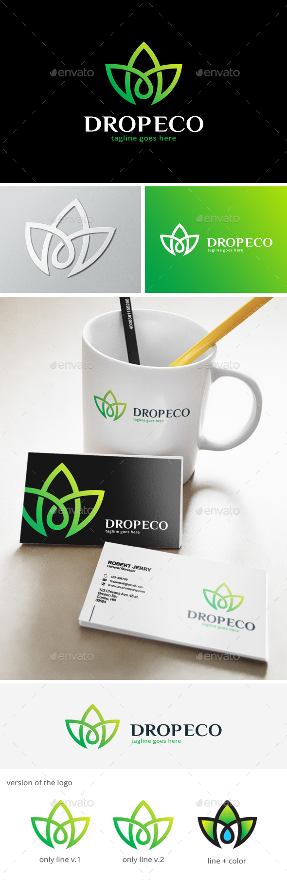 Drop Green Logo Drop Green Logo