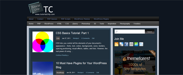 Home page