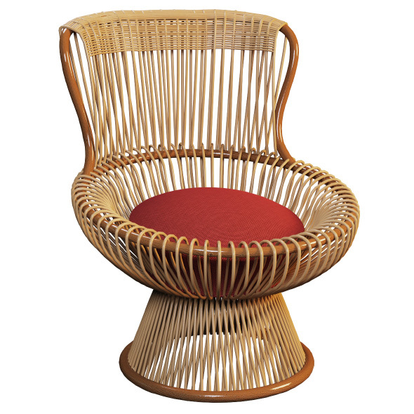 Outdoor wicker chair - 3Docean 13063655
