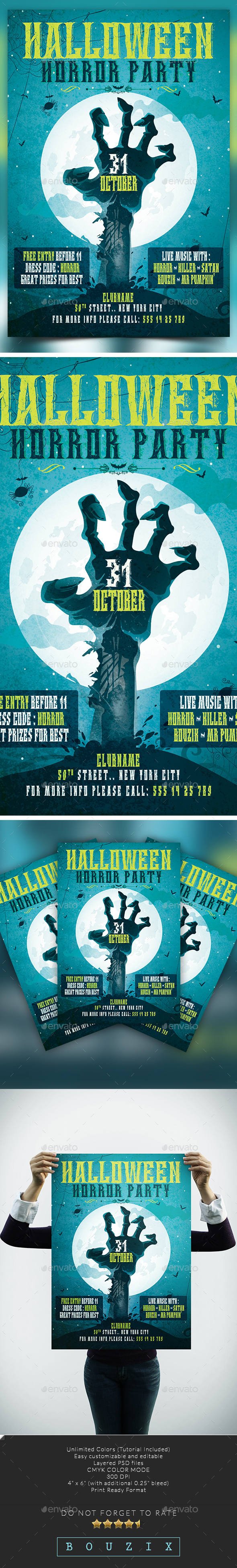 Halloween Party - Events Flyers