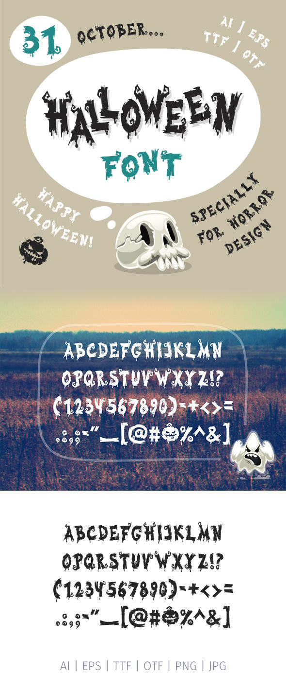 Halloween Font Halloween Font