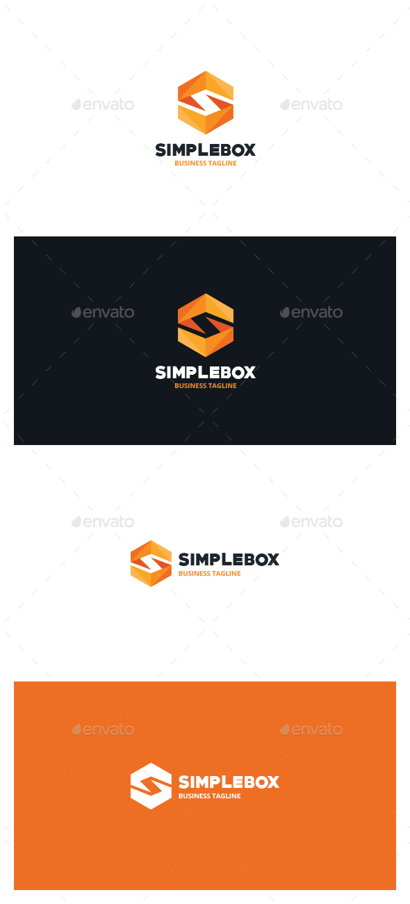 Simple Box Logo - Symbols Logo Templates