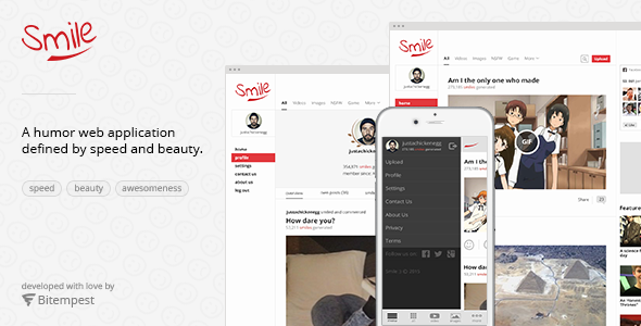 Smile Media - An Entertainment Viral Platform - CodeCanyon Item for Sale