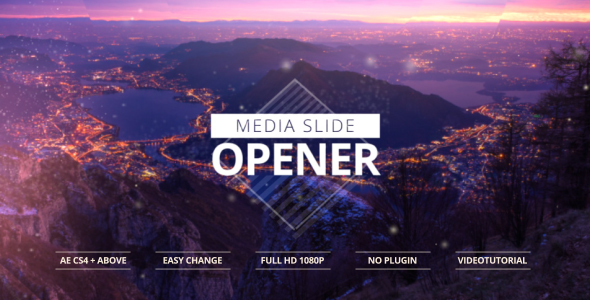 Media Slide Opener - VideoHive 13066978