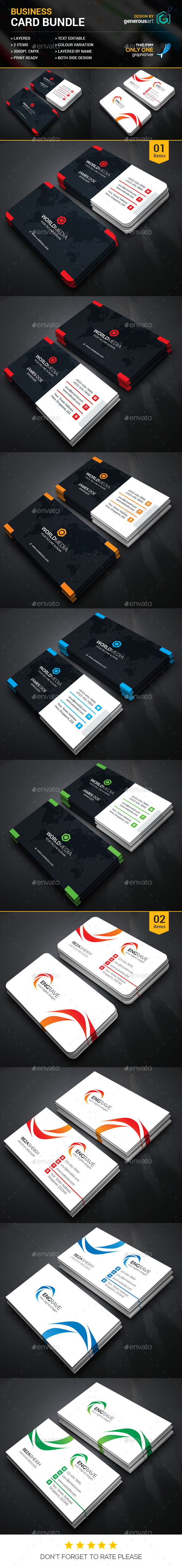 Business Card Bundle 2 in 1 vol.26 Business Card Bundle 2 in 1 vol.26