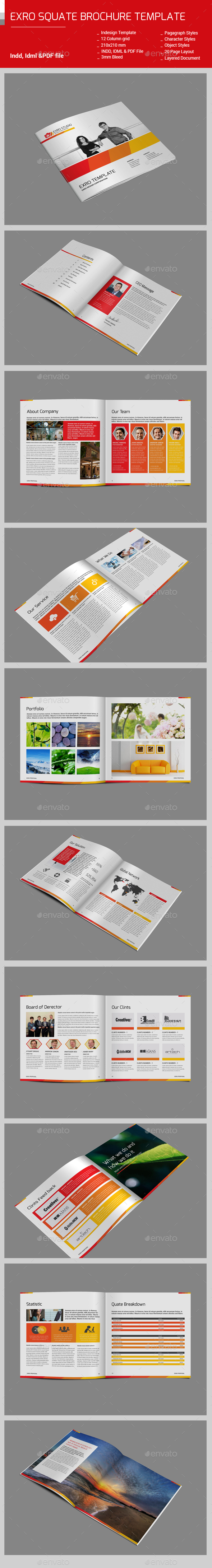 Exro Square BrochureTemplate Exro Square BrochureTemplate