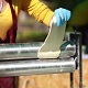 Woman Passes the Dough Through the Rollers - VideoHive Item for Sale