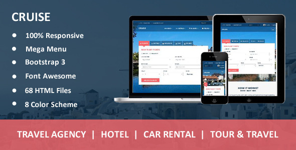 Great Cruise - Responsive Travel Agency Template