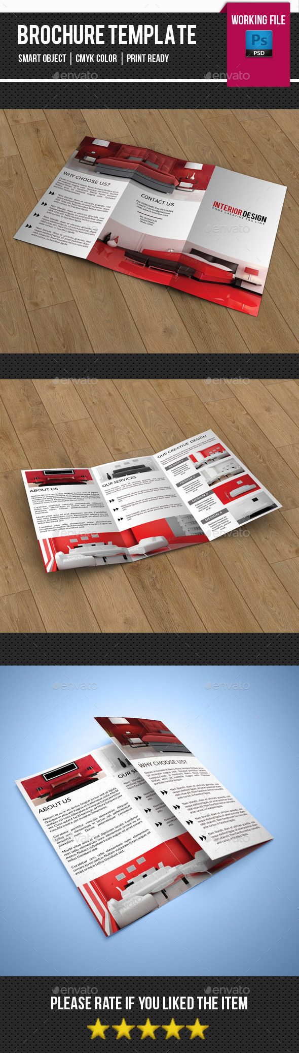 Interior Trifold Brochure-V253 - Corporate Brochures