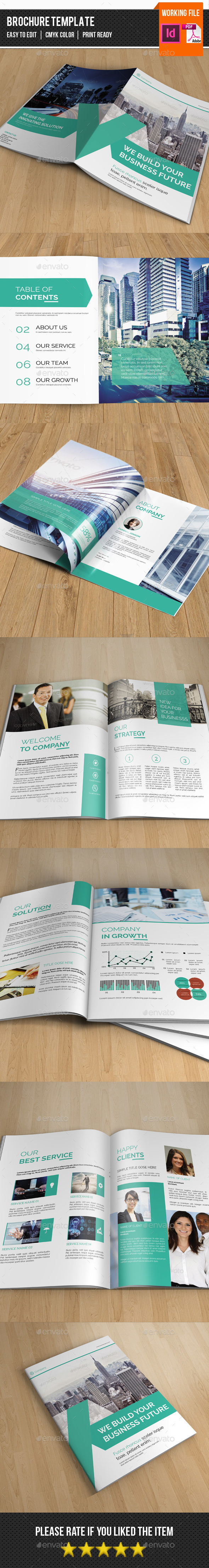 Corporate Brochure Template-V309 - Corporate Brochures