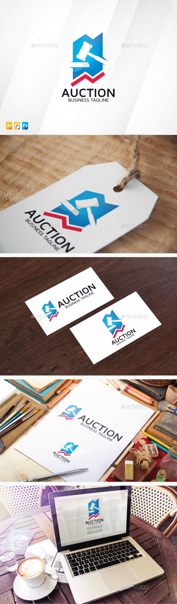 Auction Logo - Crests Logo Templates